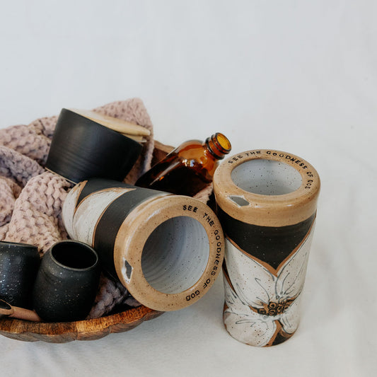 Iced Coffee To Go Cup - Product of Canada - Travel Cup with Sip Lid - Goodness of God