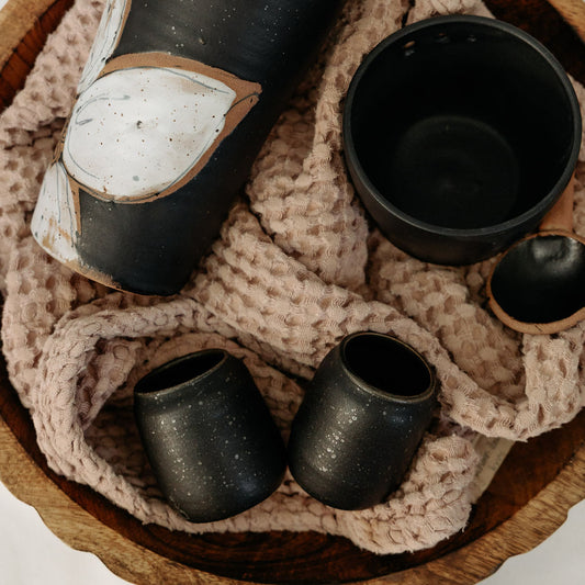 Pottery Toothpick Holder