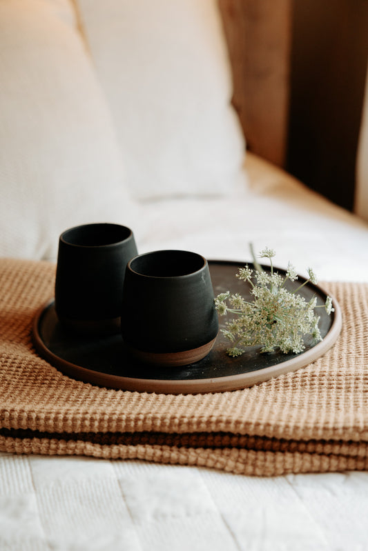 Matte Black Water Cups