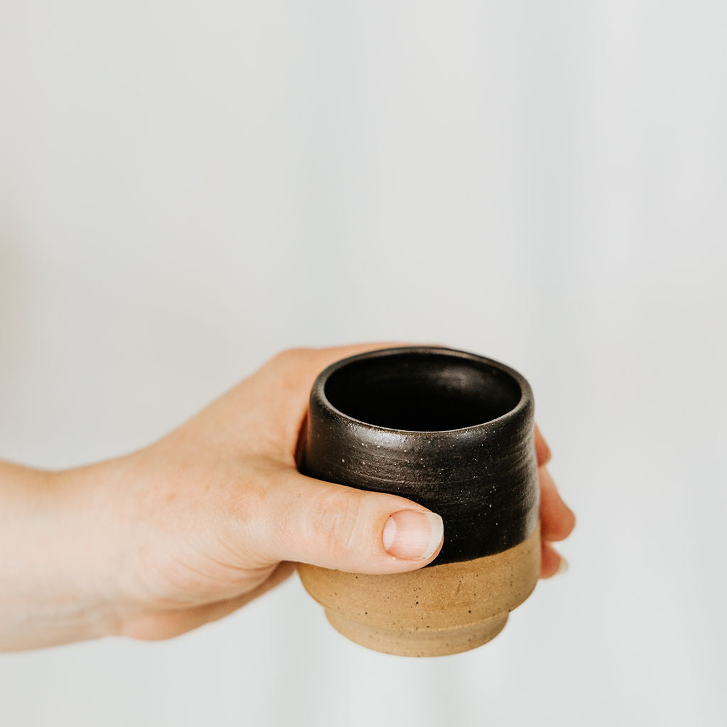 Pottery Espresso Cups, Shot Glasses