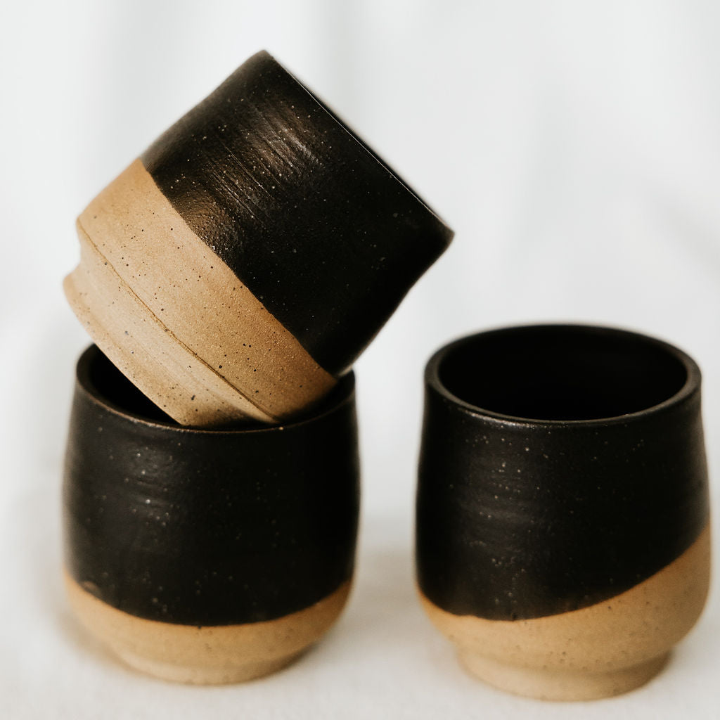 Pottery Espresso Cups, Shot Glasses