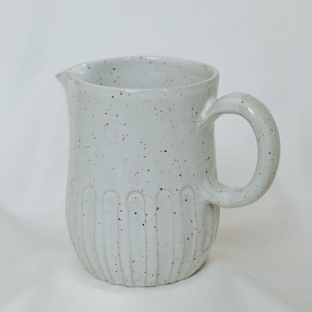 Carved Line Pitcher