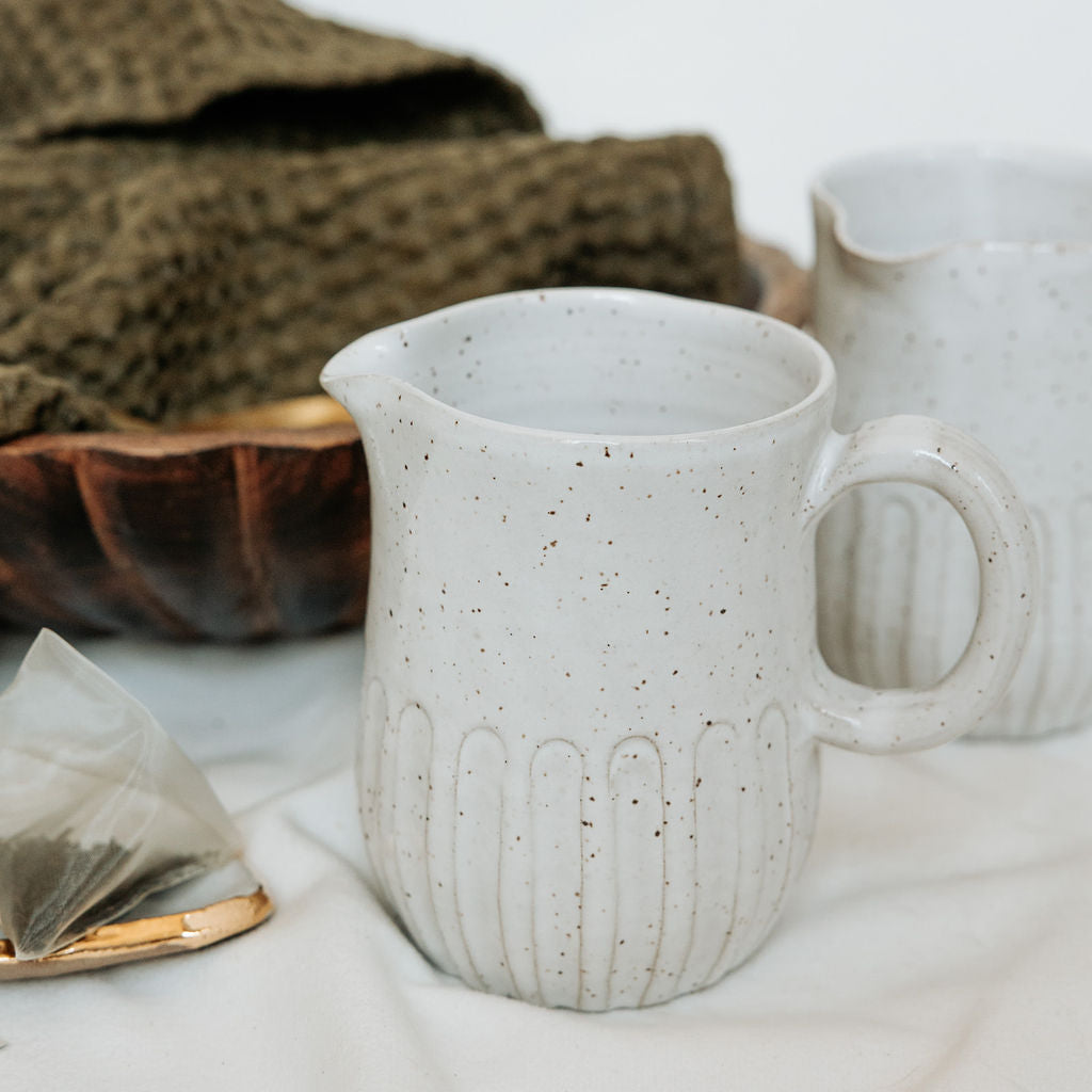 Carved Line Pitcher