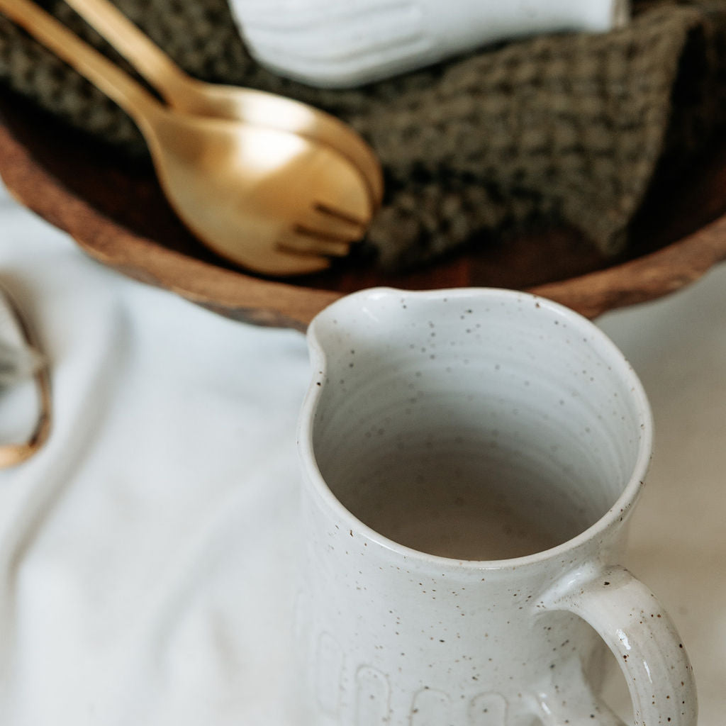 Carved Line Pitcher