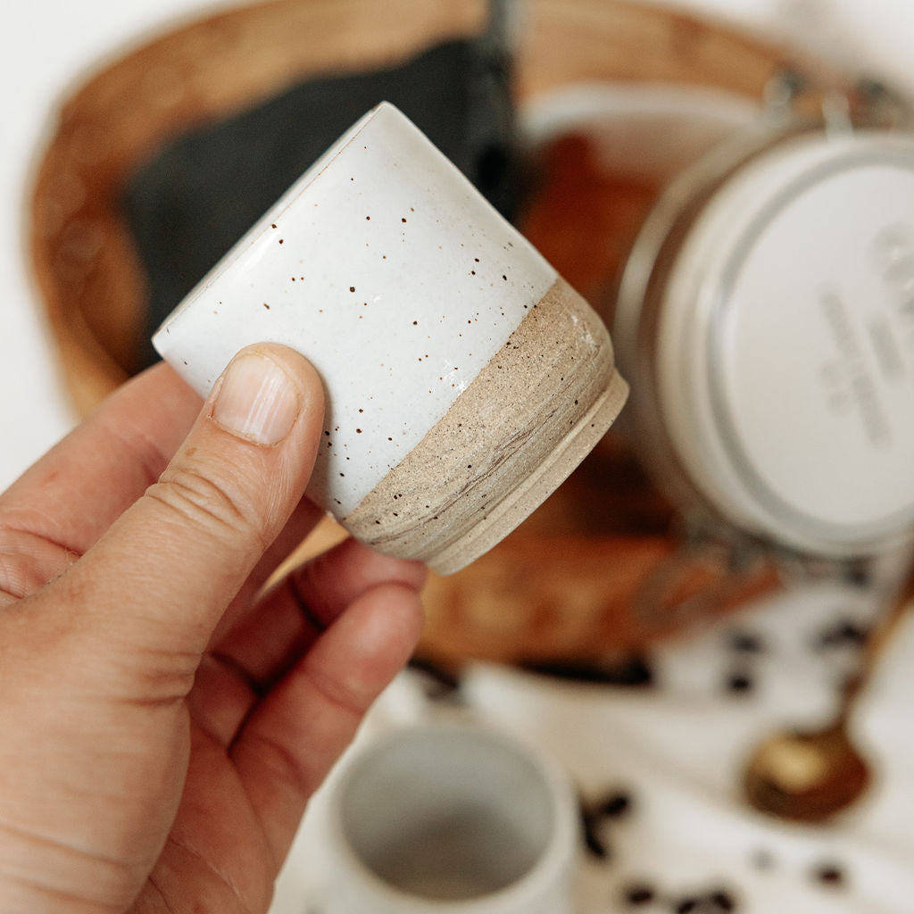Pottery Espresso Cups, Shot Glasses