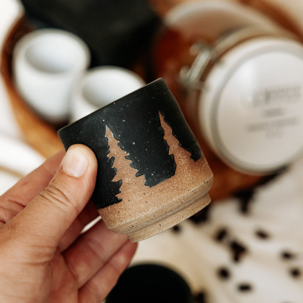 Pottery Espresso Cups, Shot Glasses