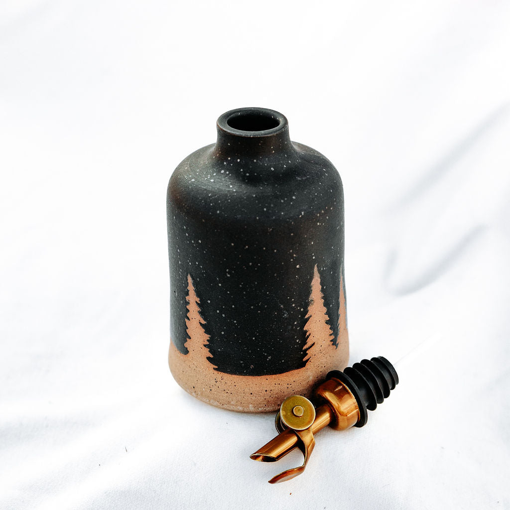 Handmade Pottery Oil Dispenser