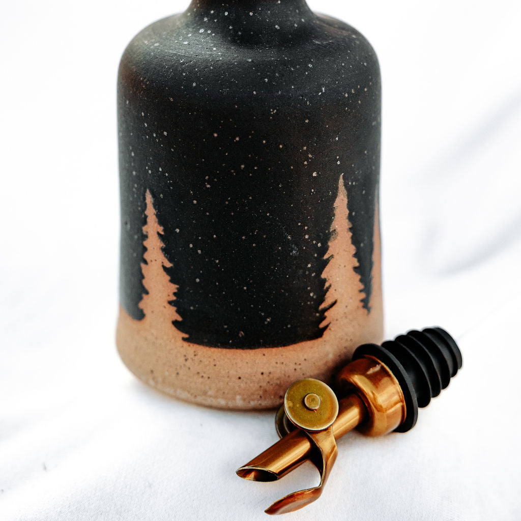 Handmade Pottery Oil Dispenser