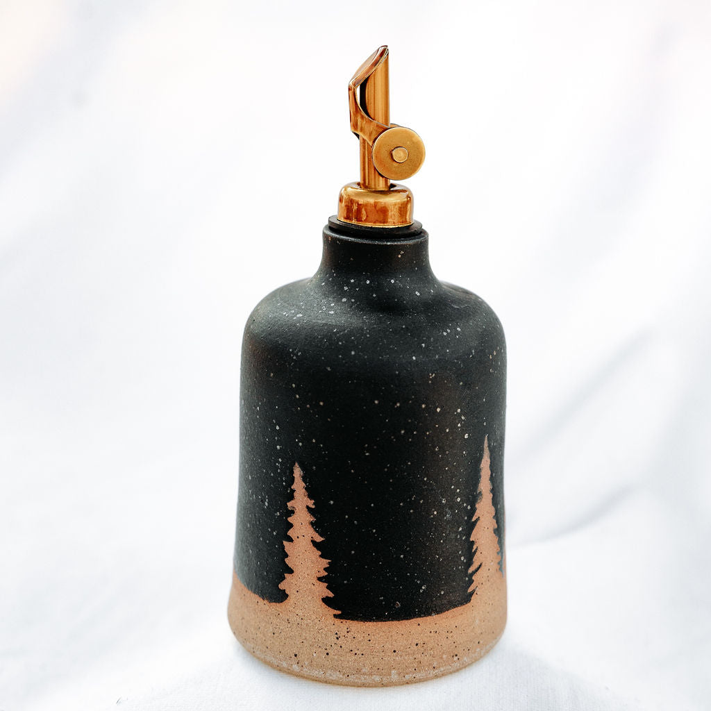 Handmade Pottery Oil Dispenser