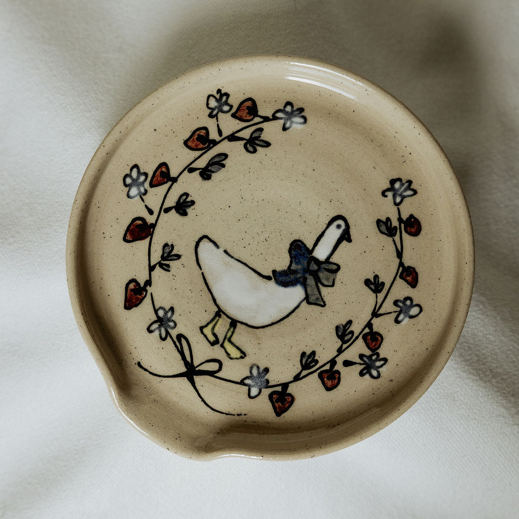 Handmade Pottery Spoon Rests