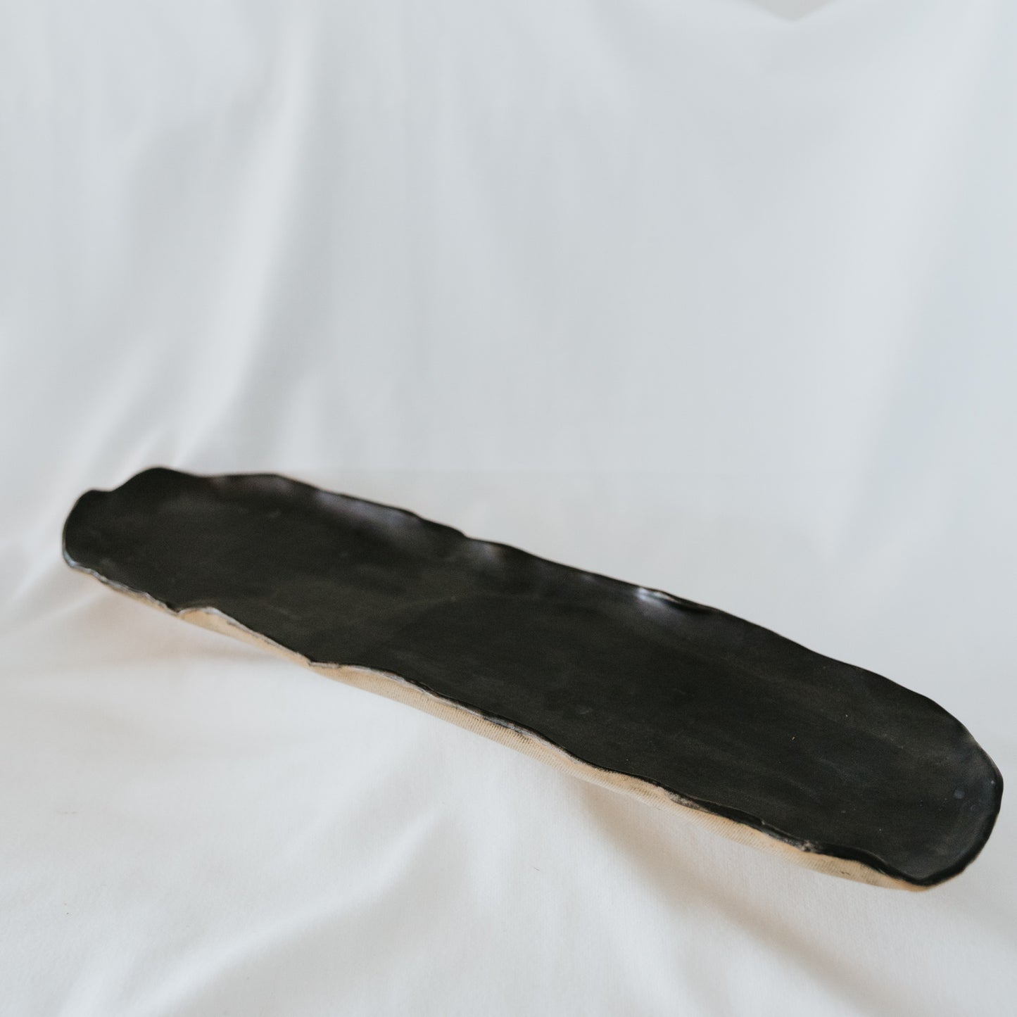 Organic Pottery Serving Tray in a Variety of Colours