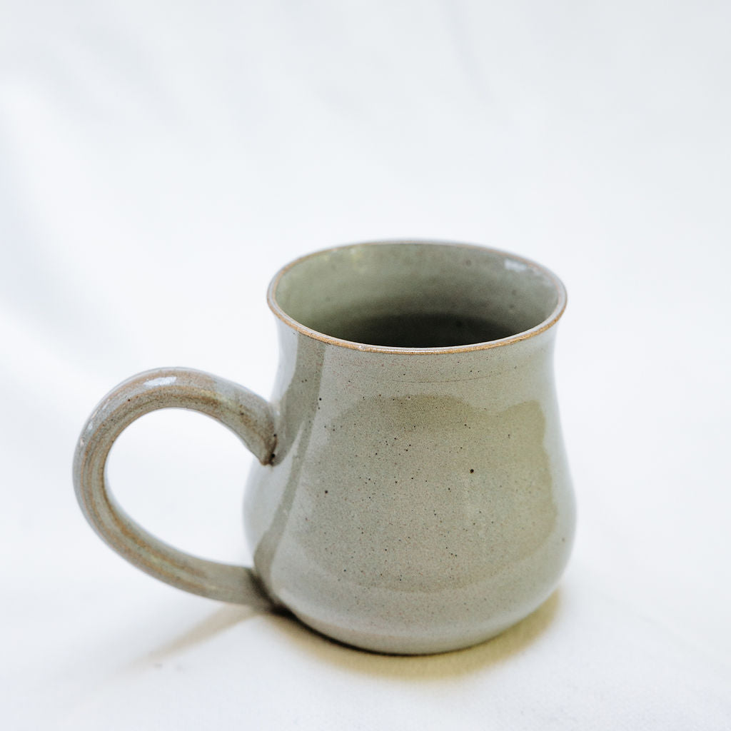 Pottery Mug, Sage and Eucalyptus