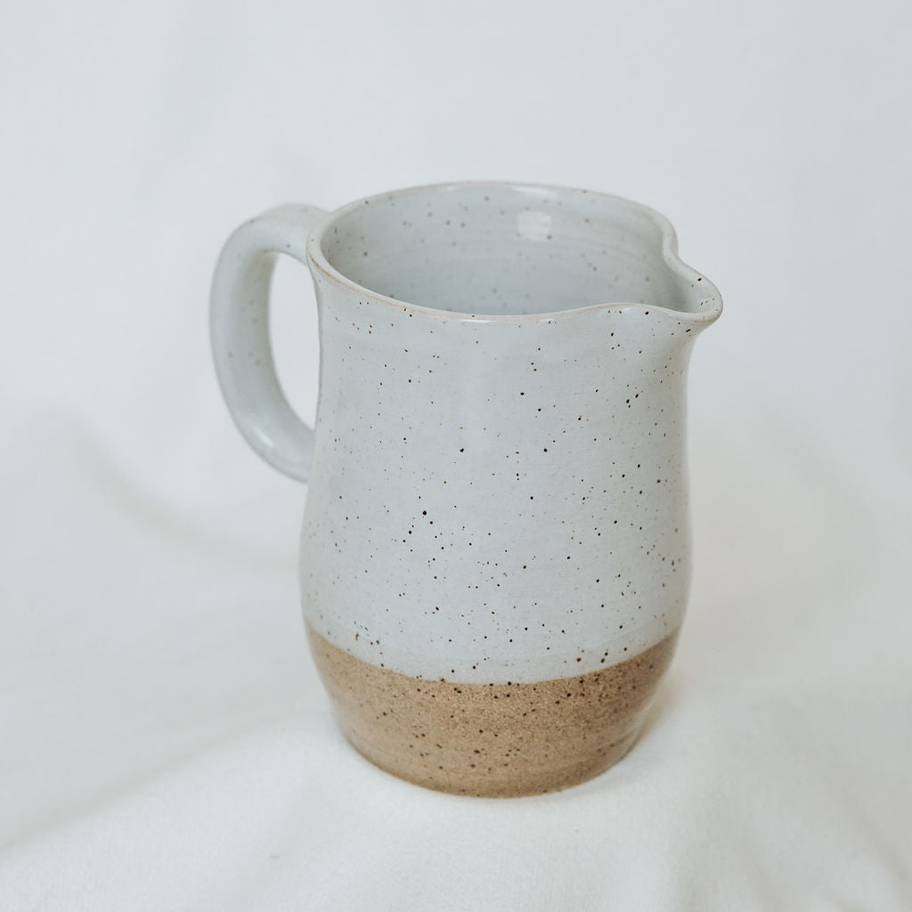 Handmade Pottery Pitcher for Cream or Syrup