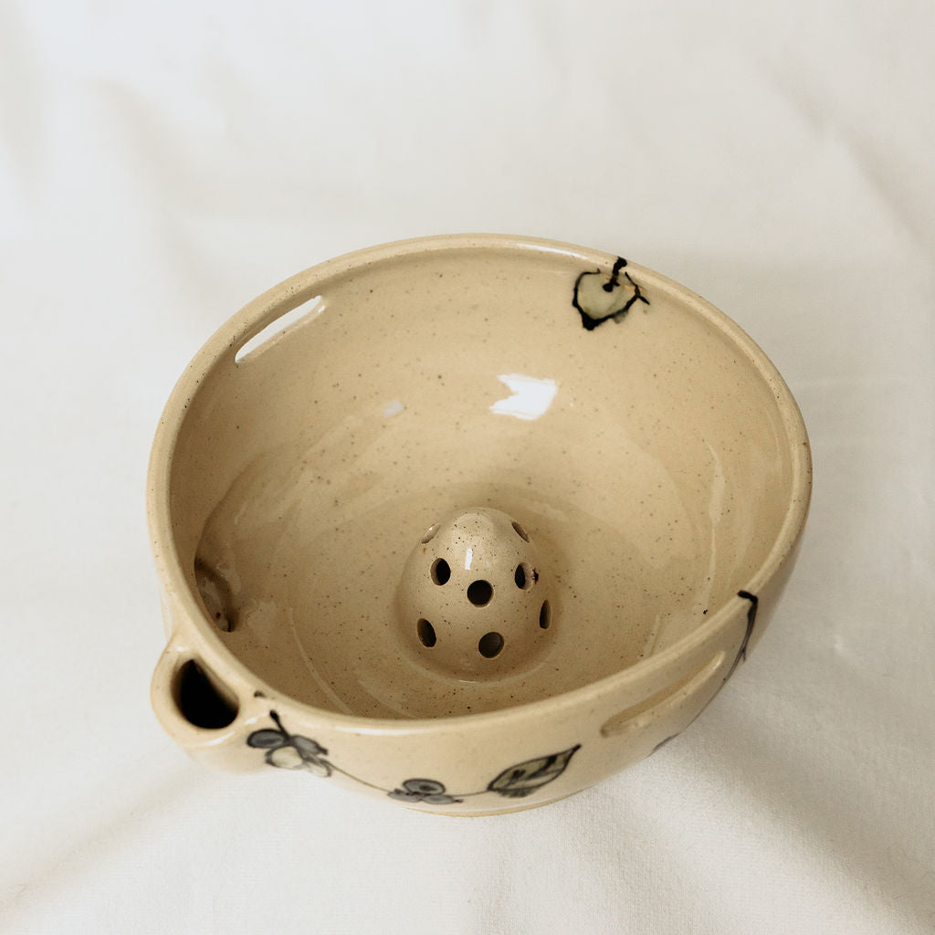 Handmade Viral Vortex Berry Bowl – Made in Canada - Wheel Thrown Stoneware