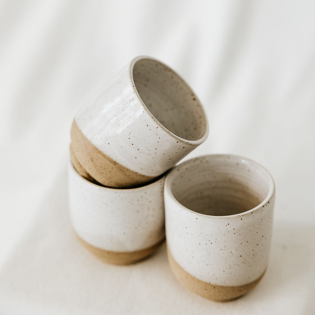 Pottery Espresso Cups, Shot Glasses