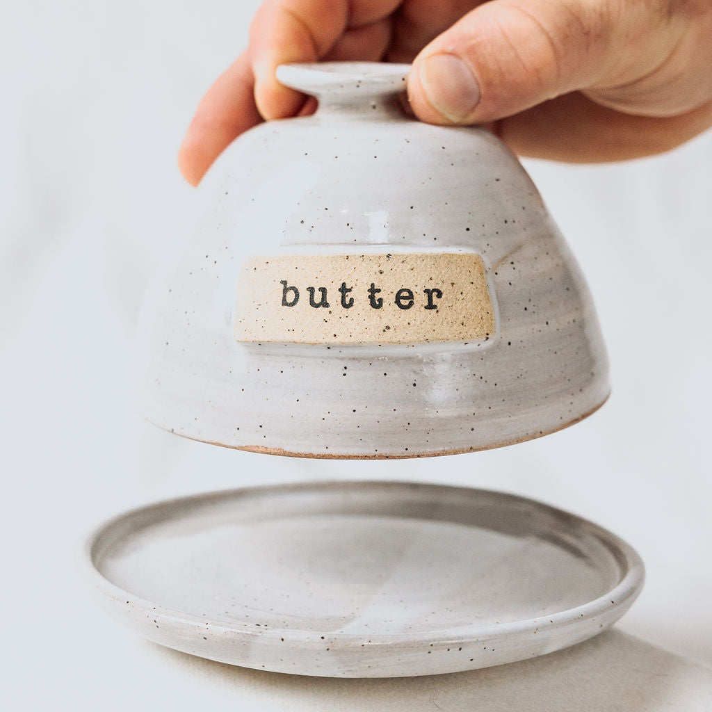 Covered Butter Dish Pottery, Butter Dish Ceramic, Pottery Butter Dish,