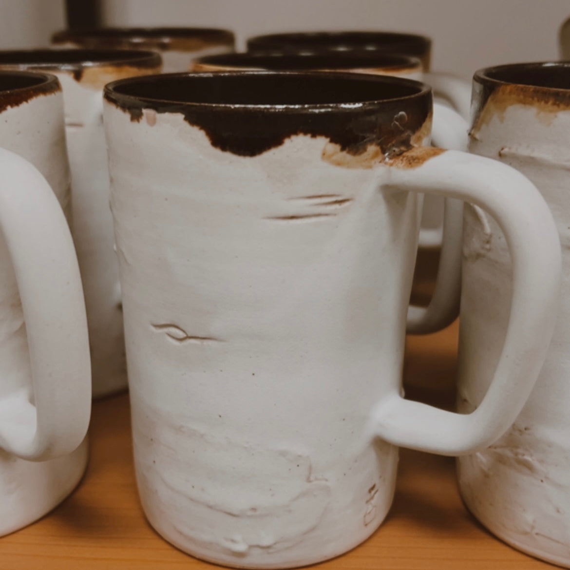 Birch Tree Mug, Birch Mug, Birch Ceramics