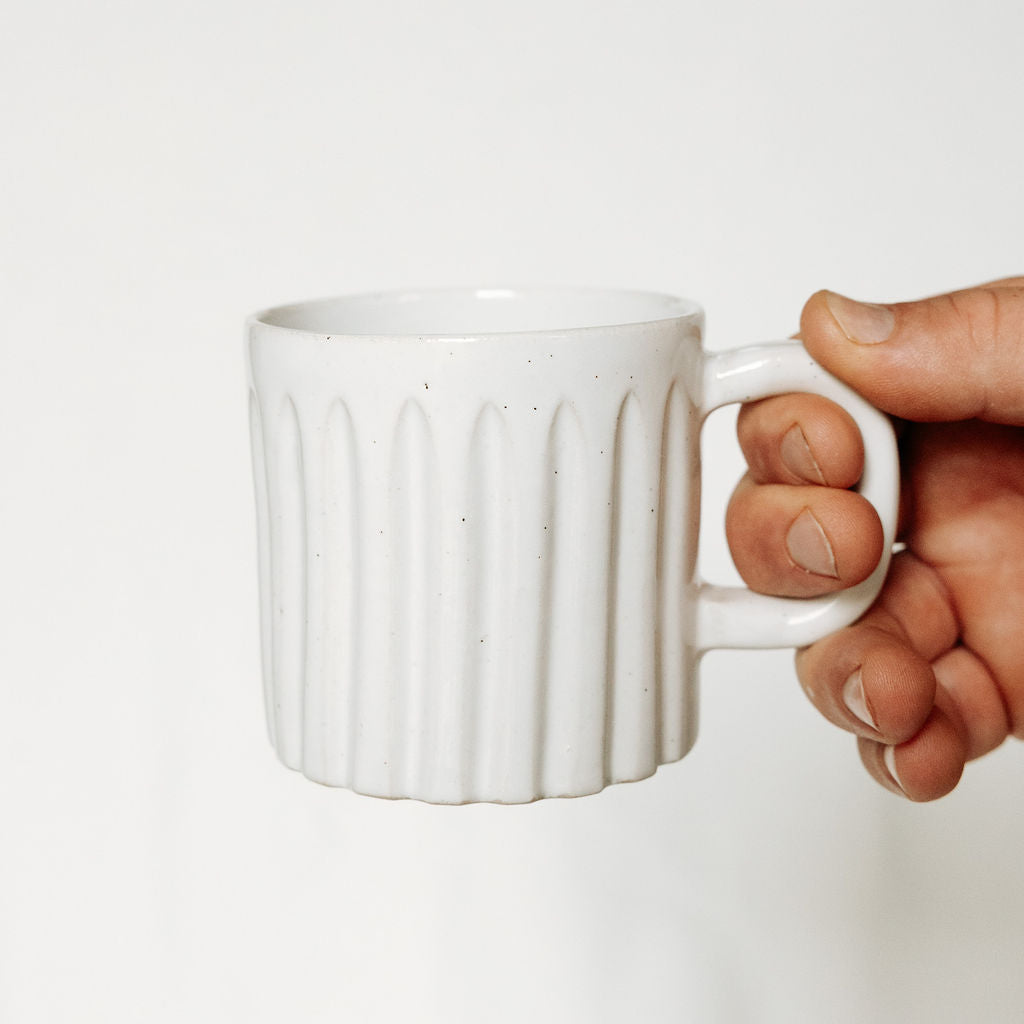 Carved Ceramic Mugs, Carved Pottery Mugs, Carved Cup, Carved Mug