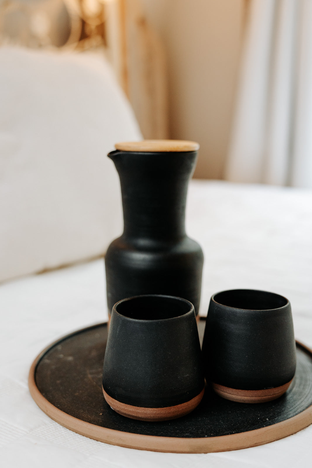 Matte Black Water Cups