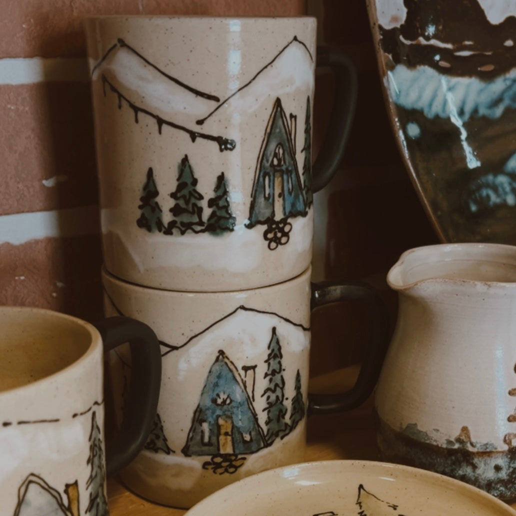 Ski Chalet Mug