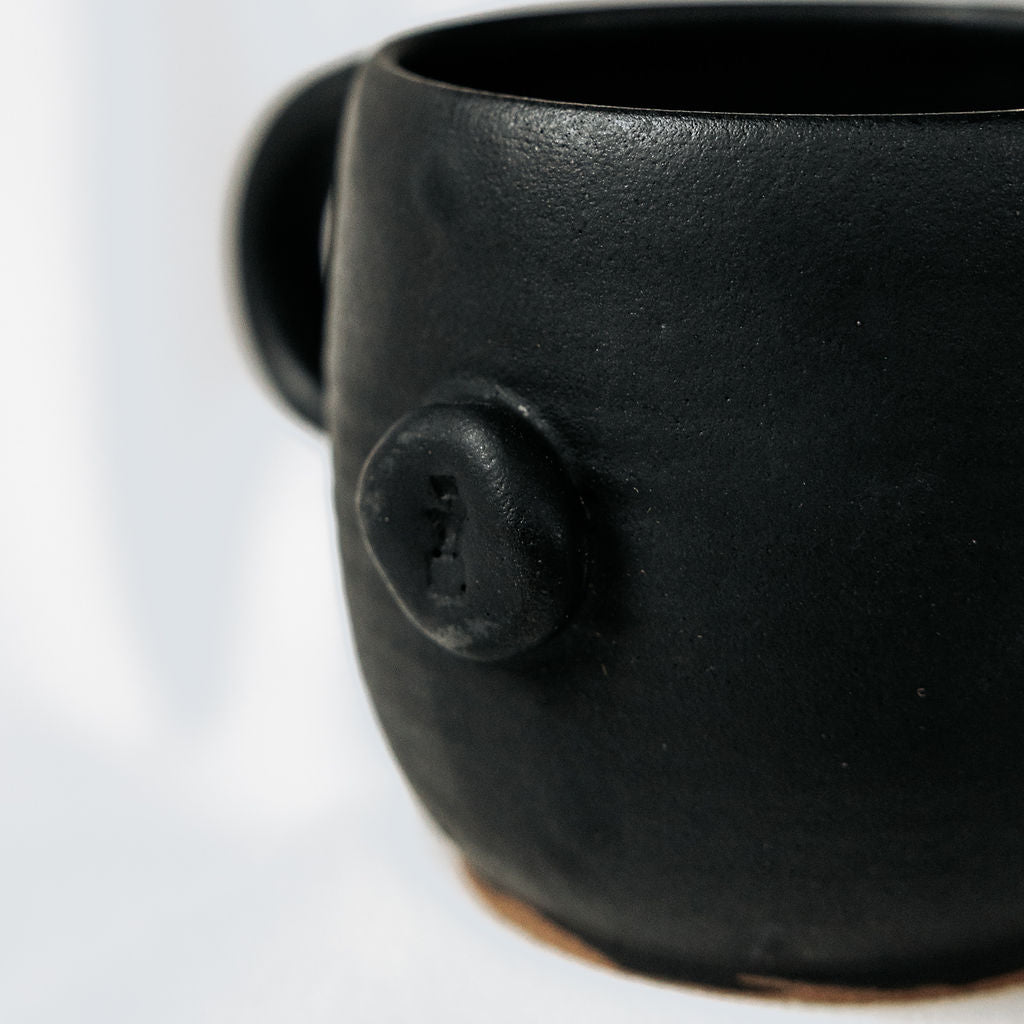 Grumpy the Bear Pottery Mugs