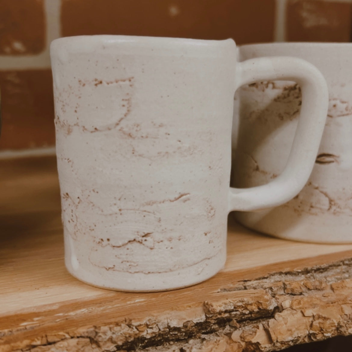 Birch Tree Mug, Birch Mug, Birch Ceramics