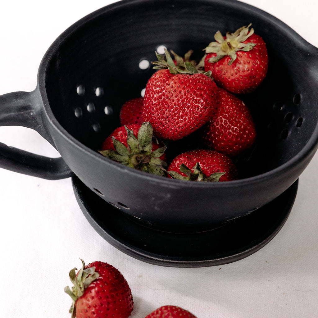 Handmade Pottery Berry Bowl- discontinued