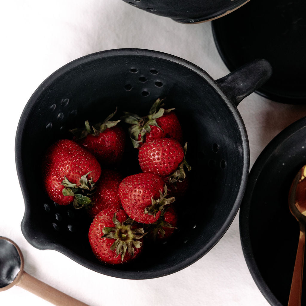 Handmade Pottery Berry Bowl- discontinued