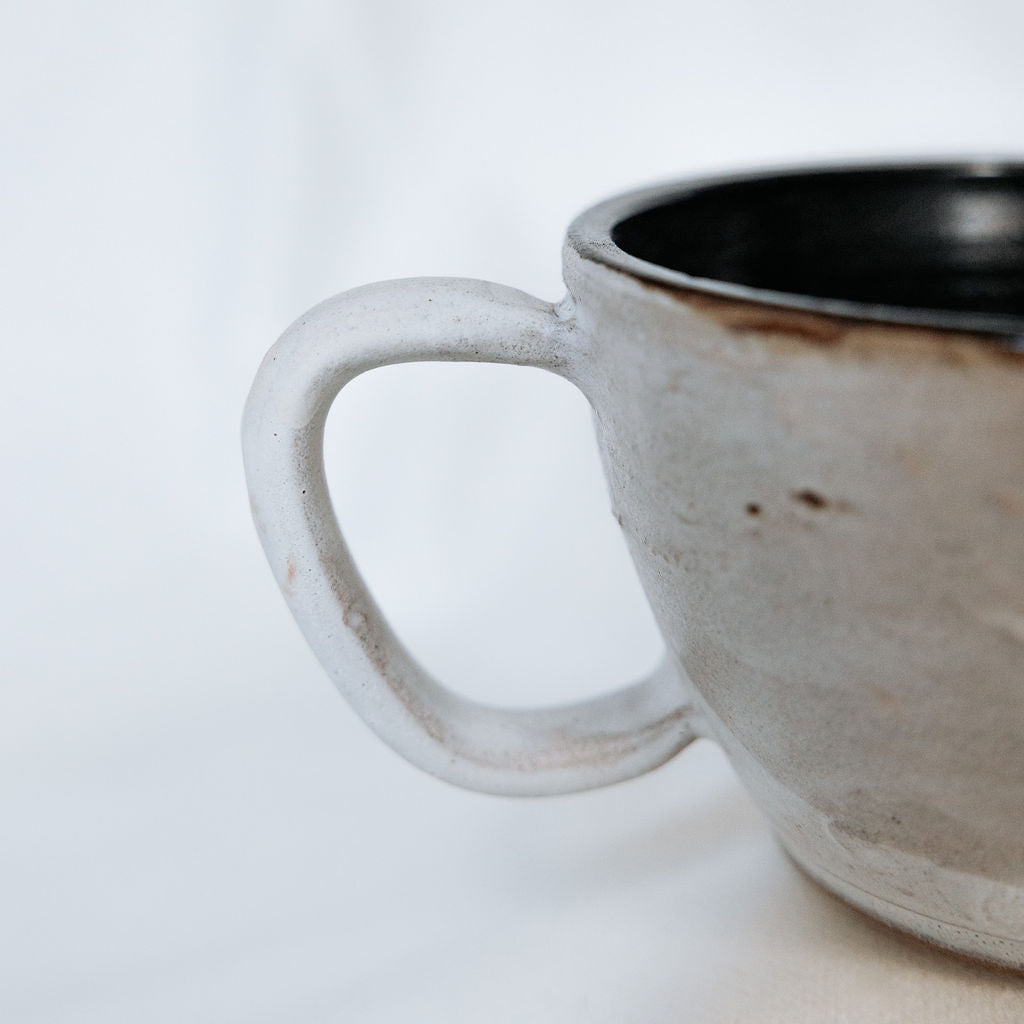 Pottery Latte Cups, Birch Ceramics
