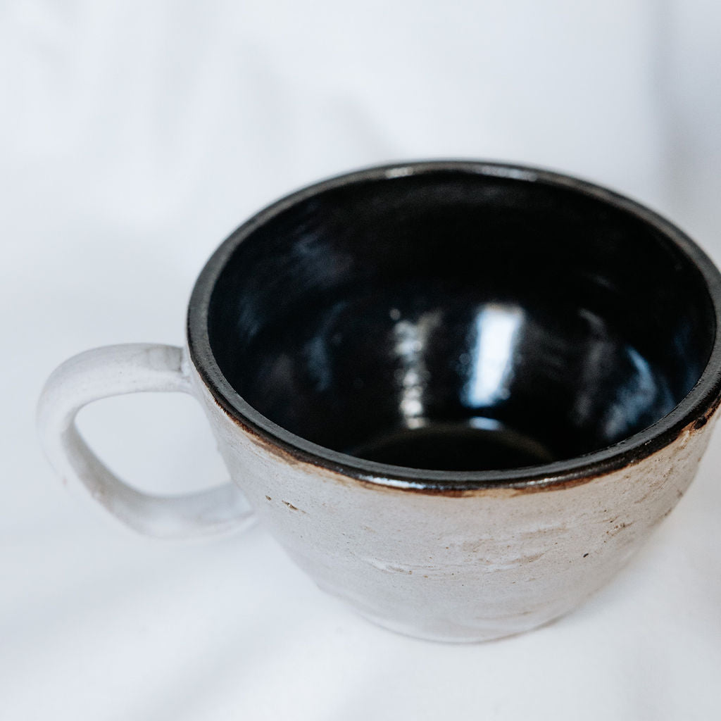 Pottery Latte Cups, Birch Ceramics