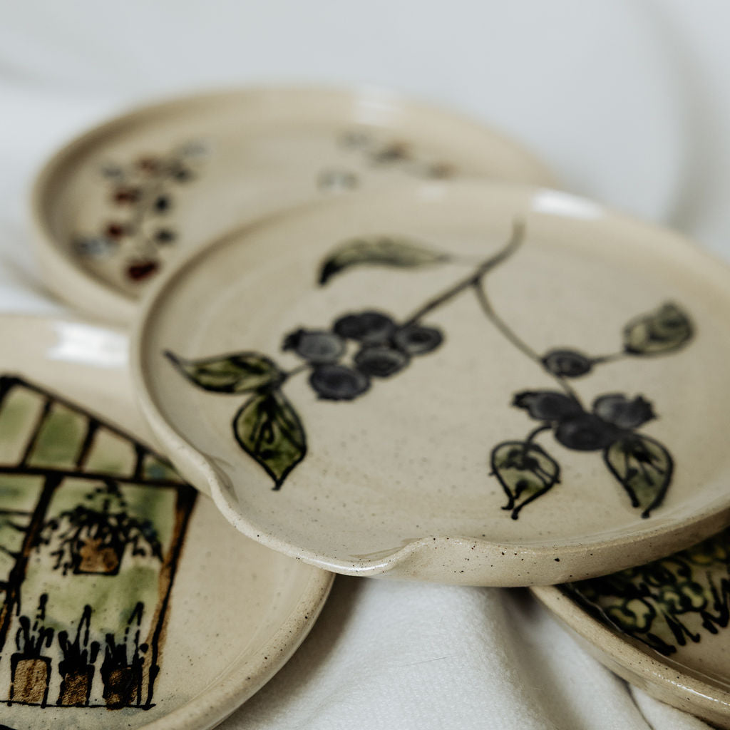 Handmade Pottery Spoon Rests