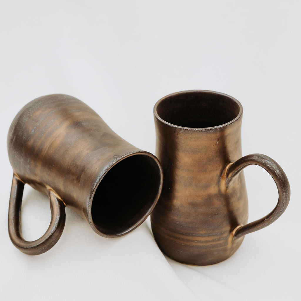 Bronze Pottery Mug
