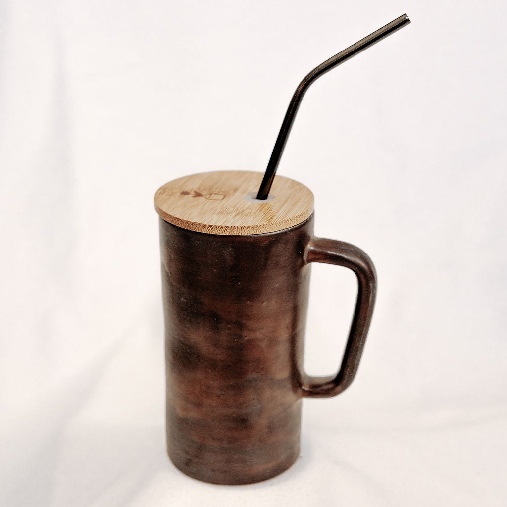 Bronze Lidded Mug