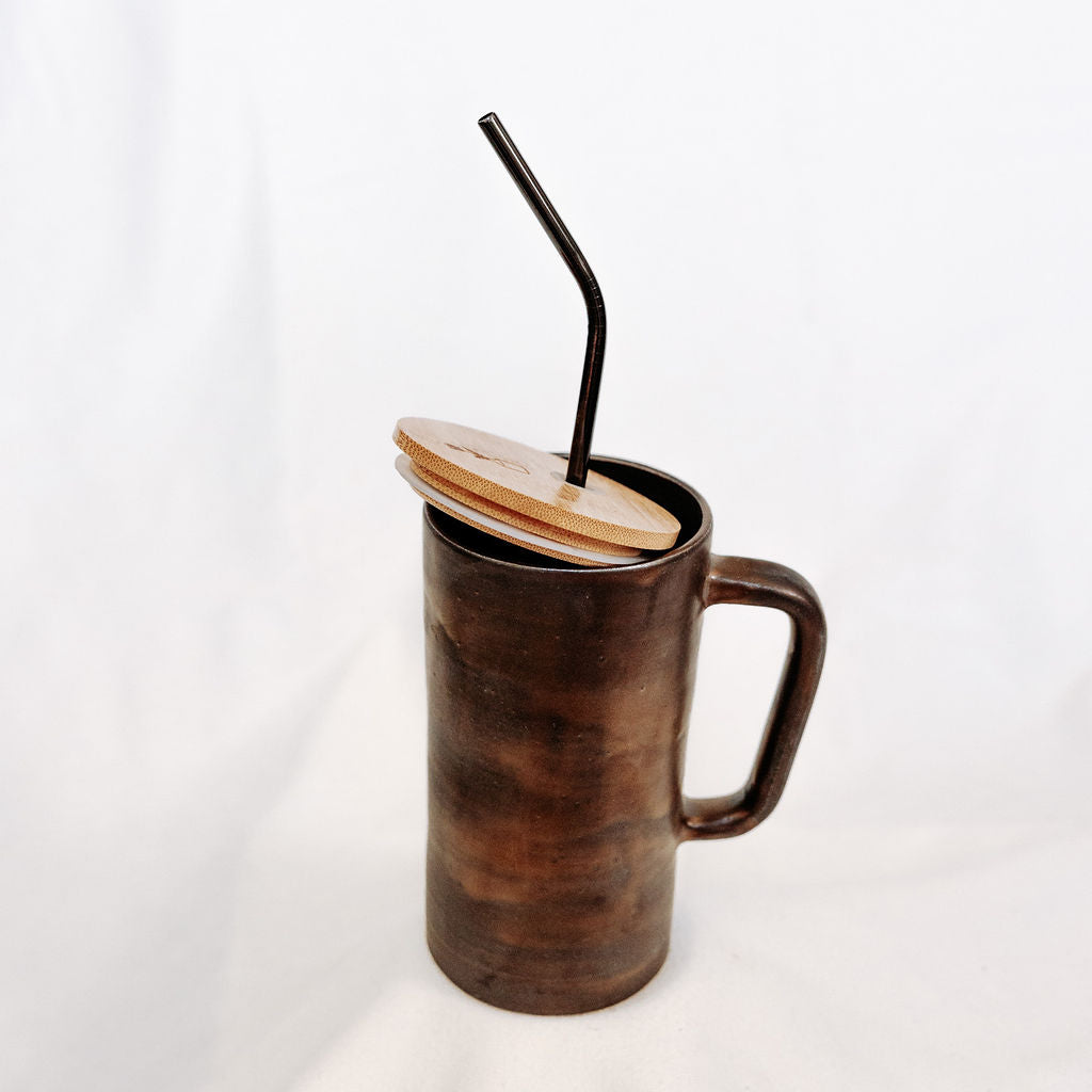 Bronze Lidded Mug