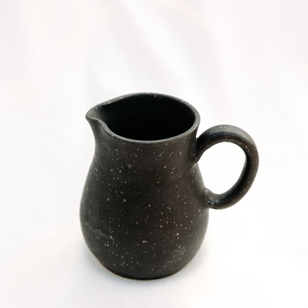 Small Handmade Pottery Pitcher for Cream or Syrup