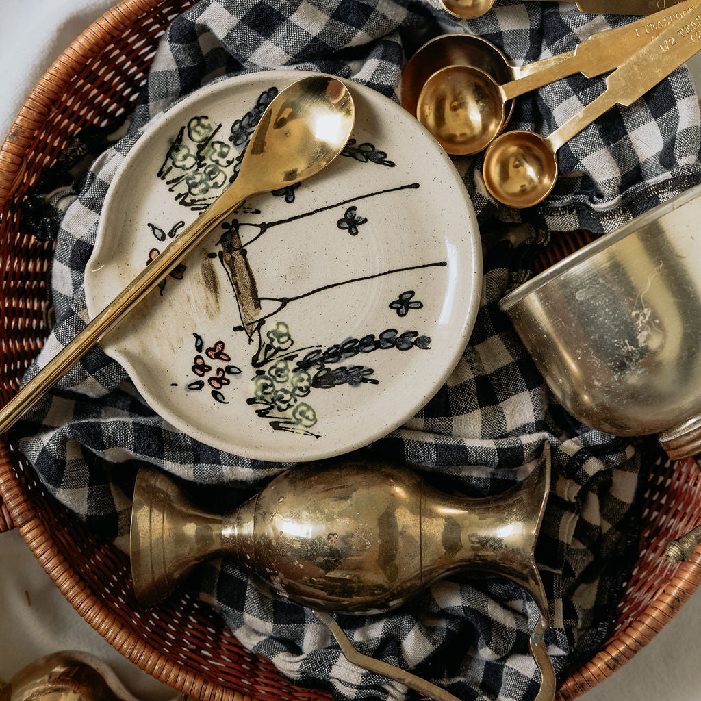 Handmade Pottery Spoon Rests
