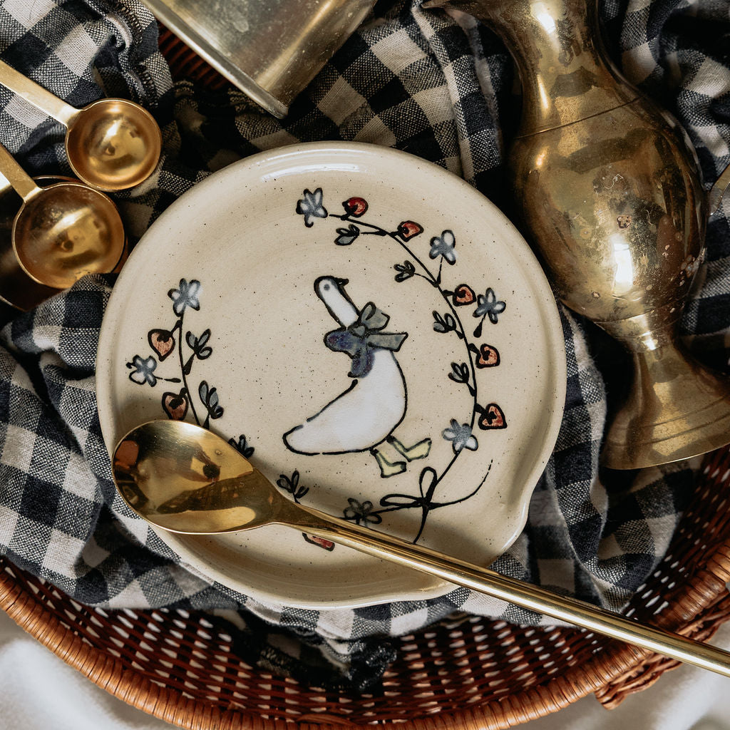 Handmade Pottery Spoon Rests
