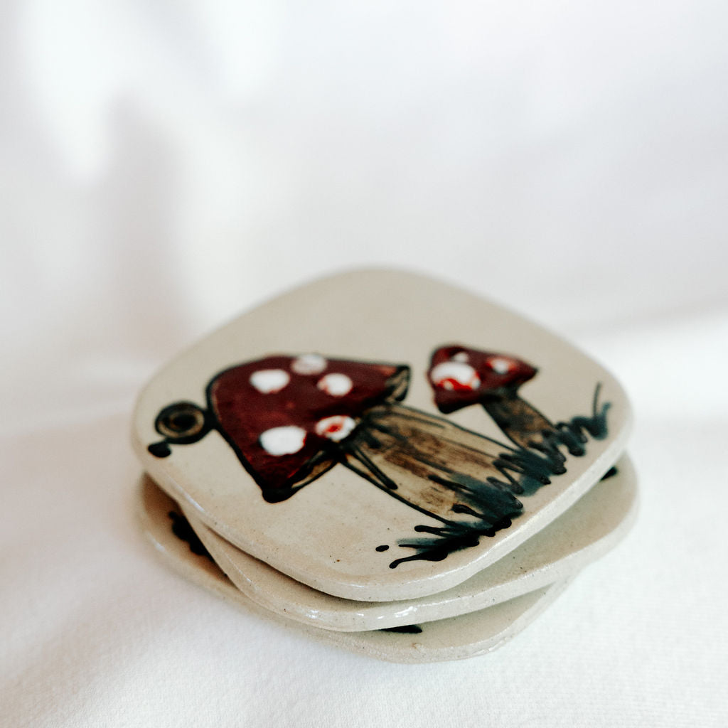 Pottery Coaster for Mug