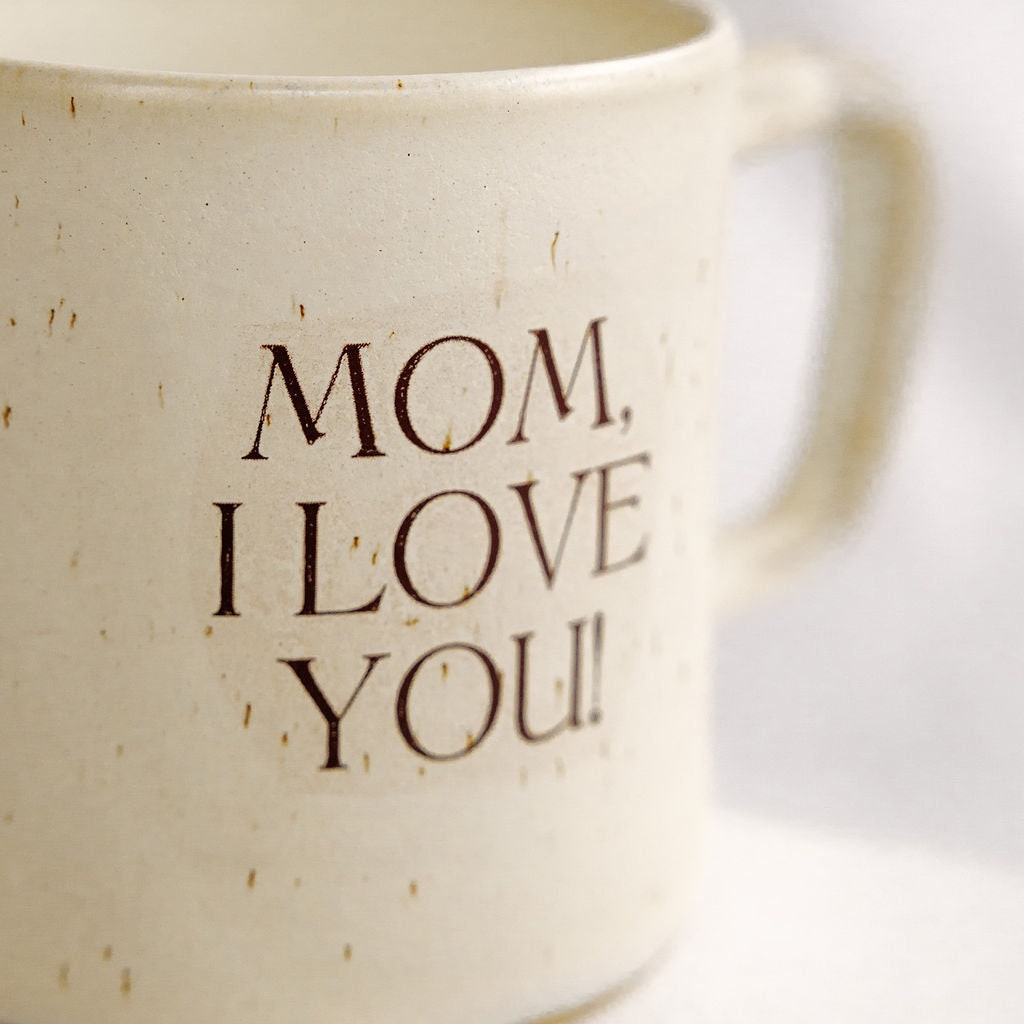 PERSONALIZE IT!!! Velvet Cream Mug with customizable message