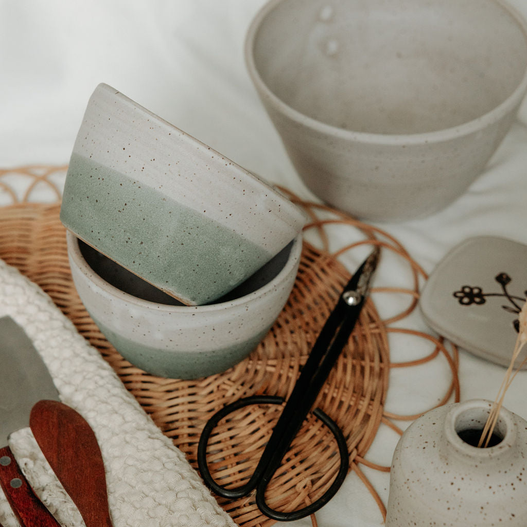 Wabi Sabi Speckled Bowl