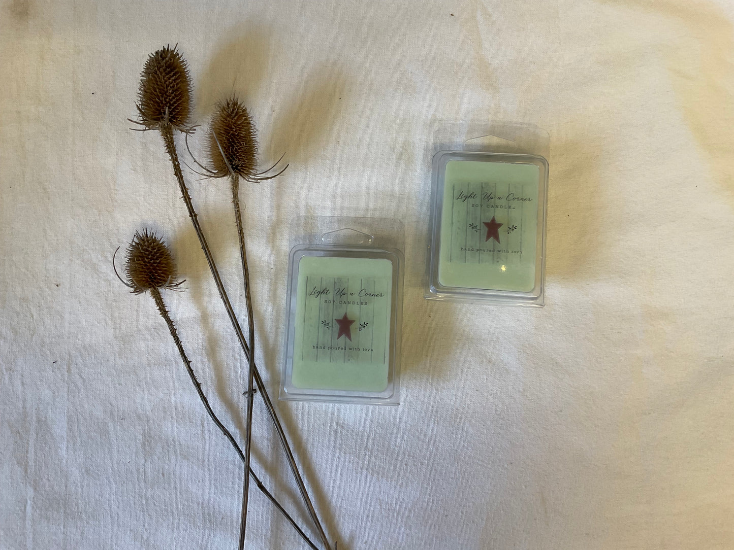 Light Up a Corner Soy Candle Wax Melts