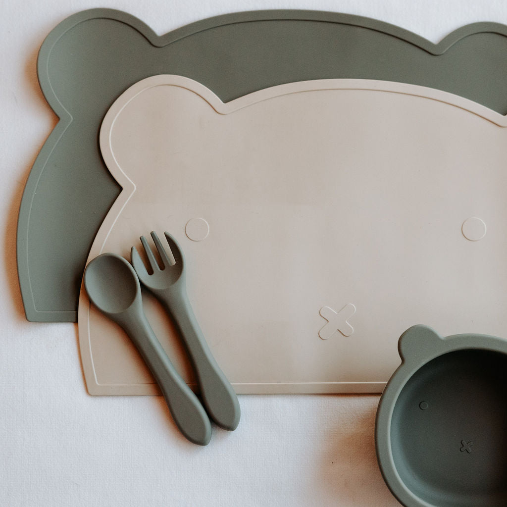 Silicone Bear Place Mats for Babies/Toddlers