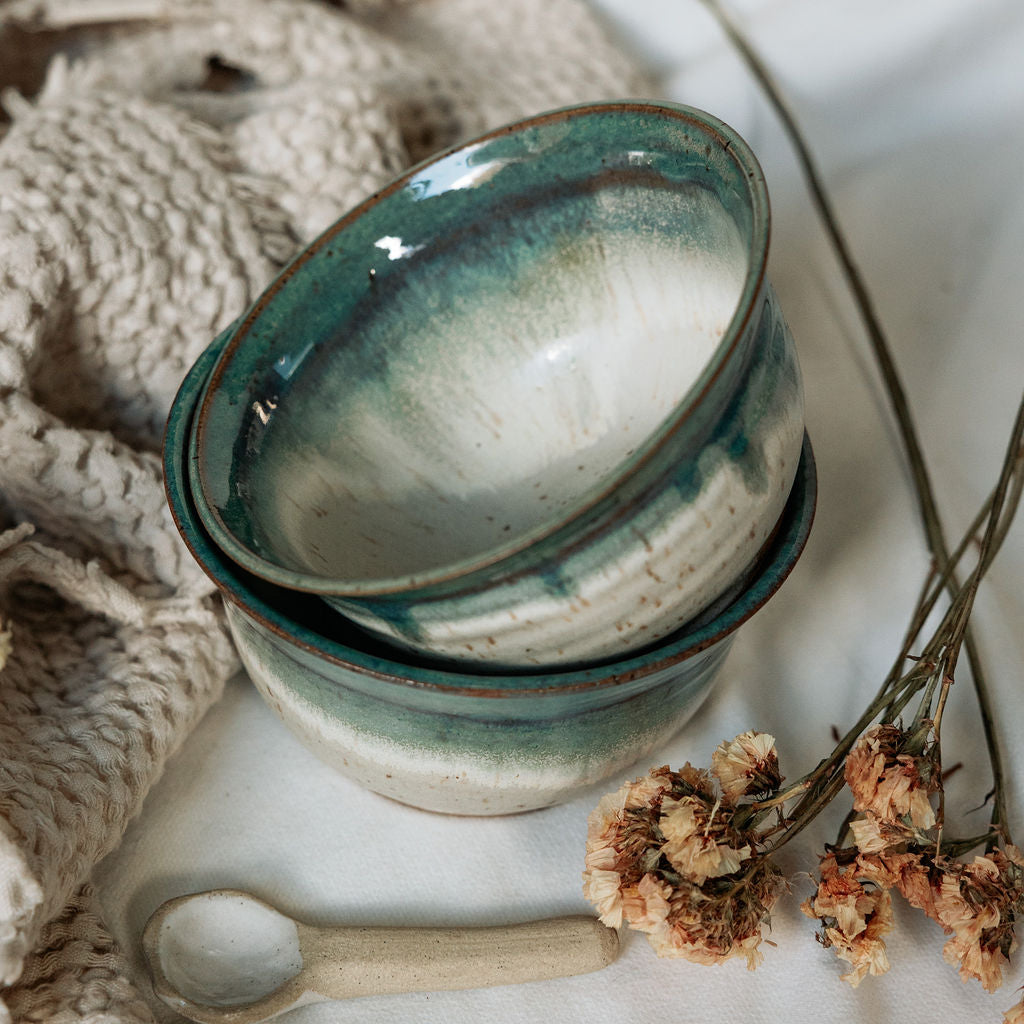 Speckled Mint and Cream