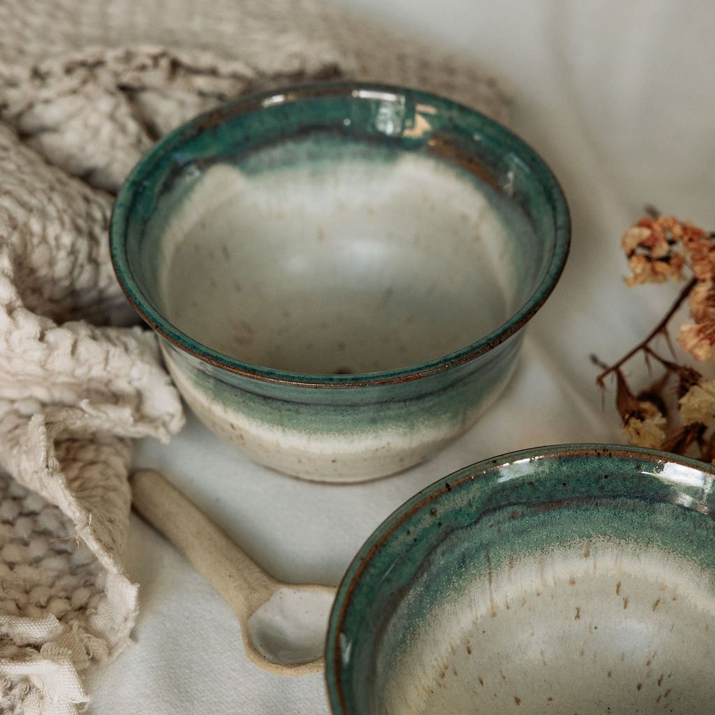 Speckled Mint and Cream