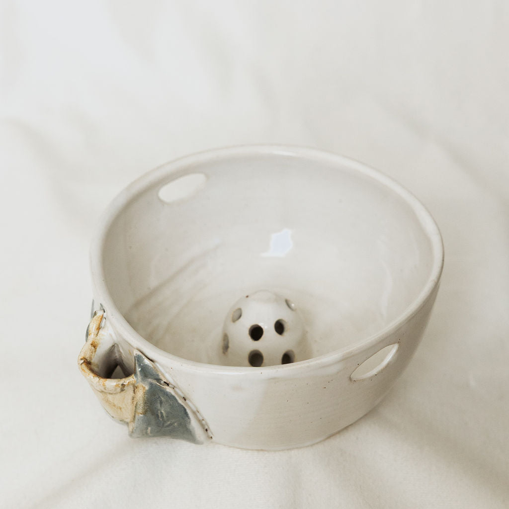 Handmade Viral Vortex Berry Bowl – Made in Canada - Wheel Thrown Stoneware