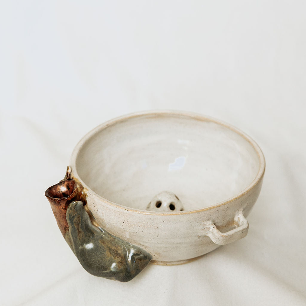 Handmade Viral Vortex Berry Bowl – Made in Canada - Wheel Thrown Stoneware