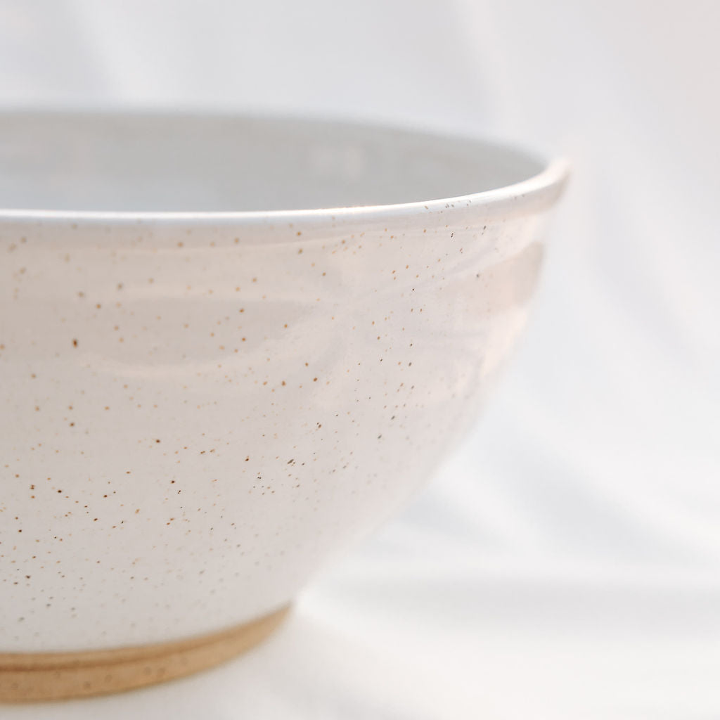 Large Serving Bowl, Handmade Pottery in Manitoba