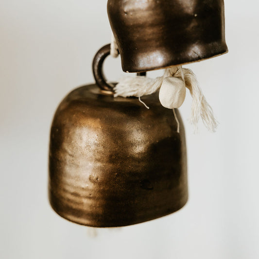Bronze Pottery Bells for Decor