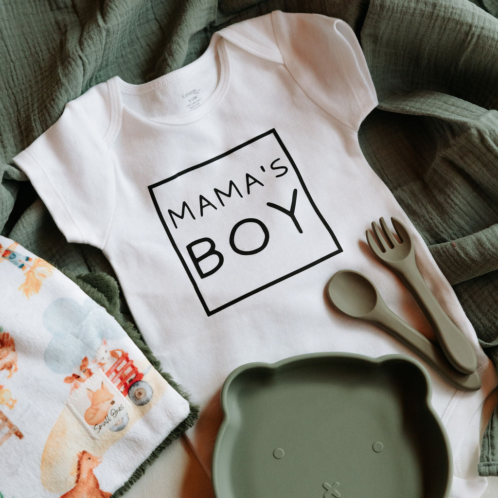 Printed Baby Onesies by The Small Ones Boutique